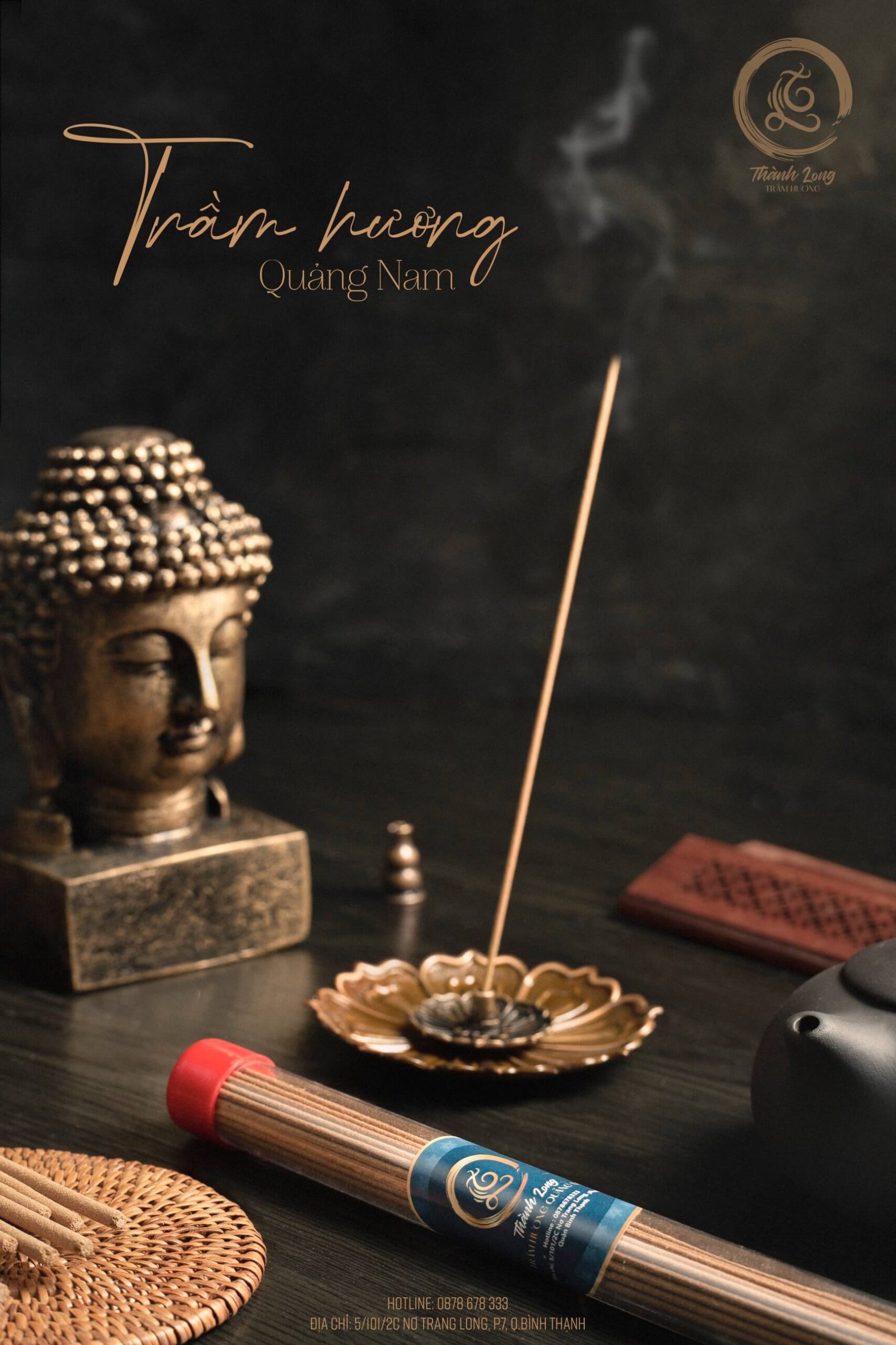 Dùng nhang trầm hương để đuổi muỗi